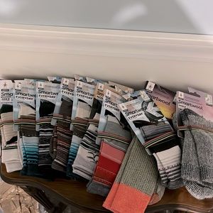 Women’s Smartwool Socks Nice lot of 10 pair. Brand New. Size medium/large